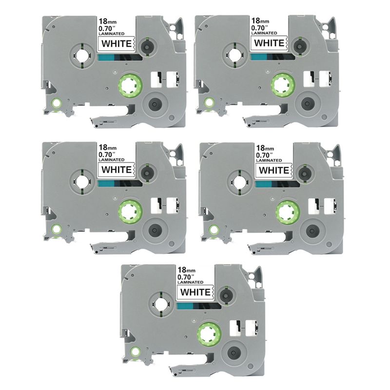 Label Printer Tape - 18Mm TZC Label Ribbon Label Printing