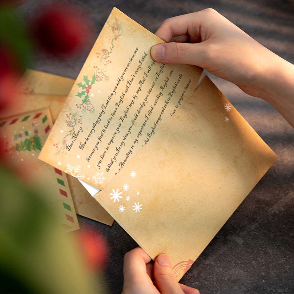 DIY 6pcs/set Greeting Card Inv - огляд і ціна Letter Envelope Kraft