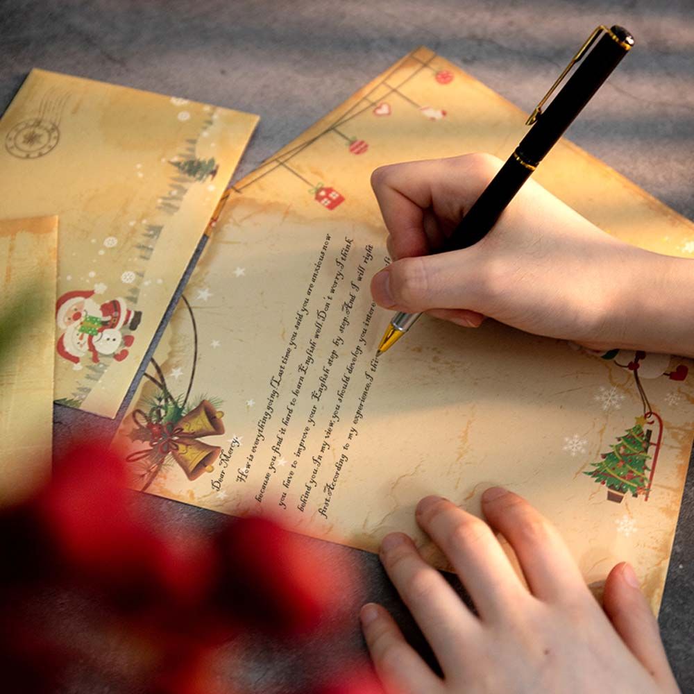 DIY 6pcs/set Greeting Card Inv - огляд і ціна Letter Envelope Kraft