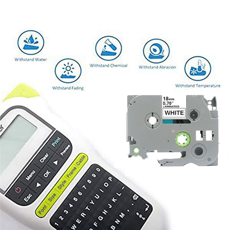 18Mm TZC Label Ribbon Label Pr - огляд і ціна Label Printer Tape