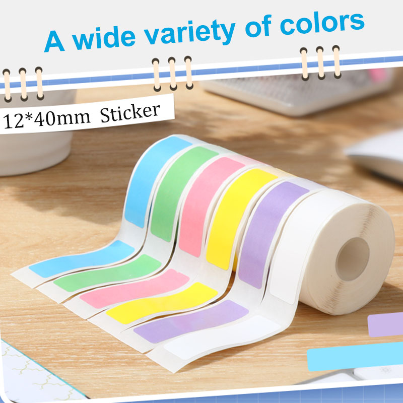 12*40mm Colored Transparent Th - огляд і ціна Label Printer Tape