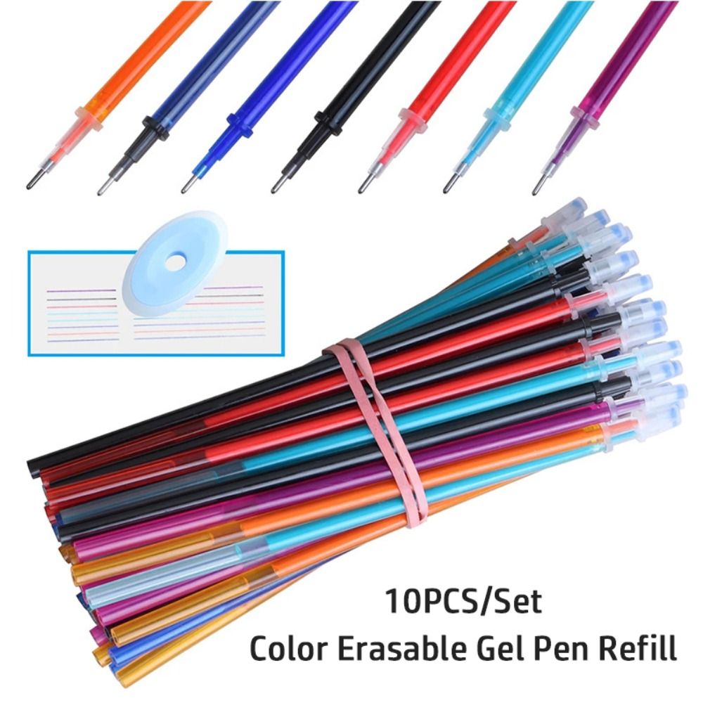 10PCS/Set 0.5mm Colorful Ink G - огляд і ціна Gel Ink Pen Set