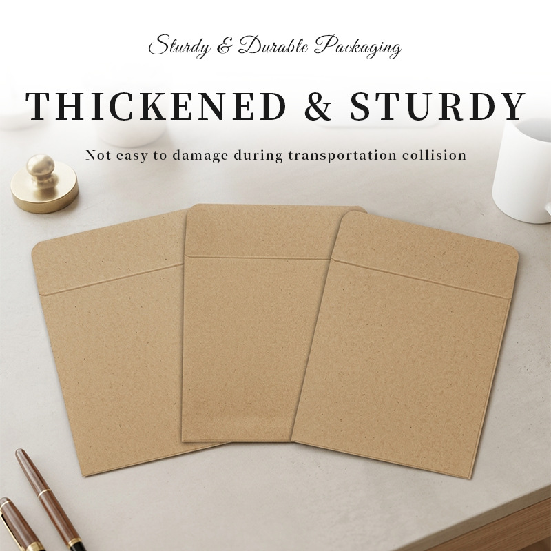 50pcs/lots Seed Envelopes Docu - огляд і ціна Letter Envelope Kraft