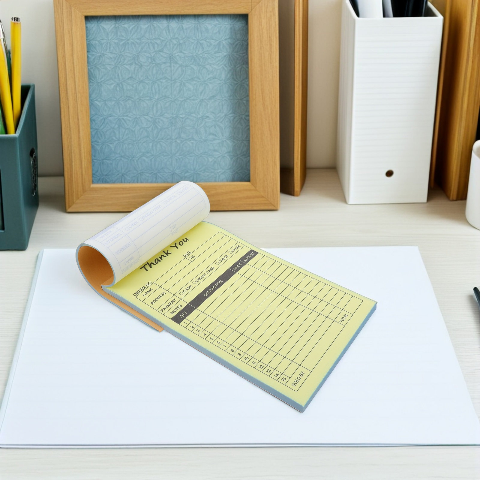 2Pcs Business Order Forms Rece - огляд і ціна Carbon Copy Book