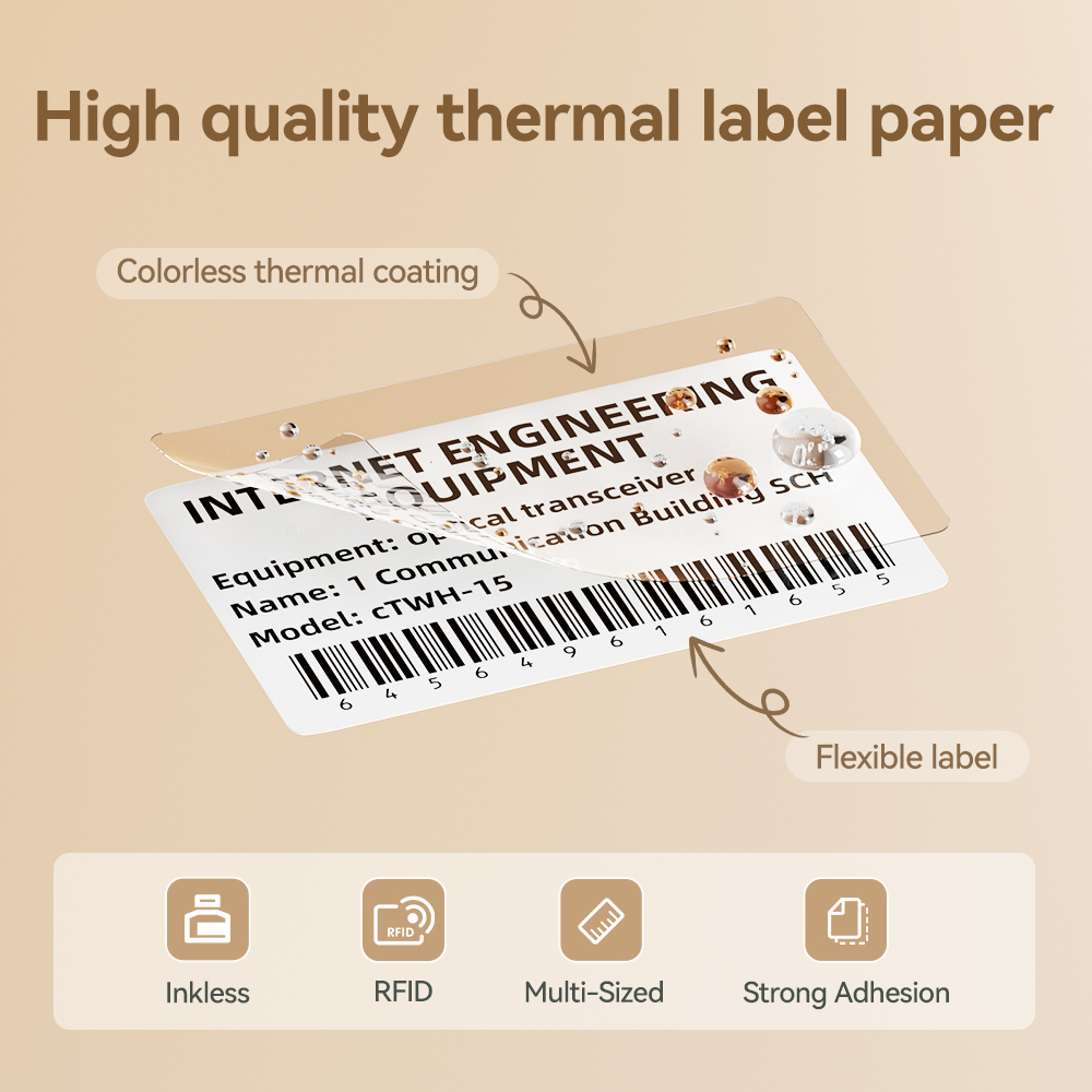 Waterproof Label Paper Anti-Oi - огляд і ціна Label Printer Tape