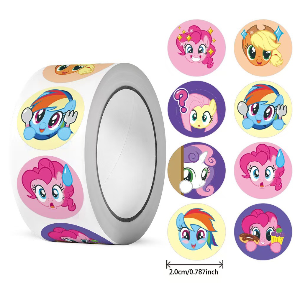 500Pcs My Little Pony Round St - огляд і ціна Label Printer Tape