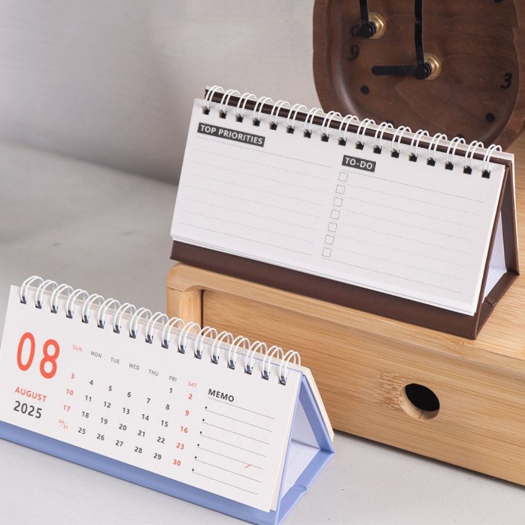 Simple Desk Calendar 2025-2026 - огляд і ціна Office Stationery Supply List