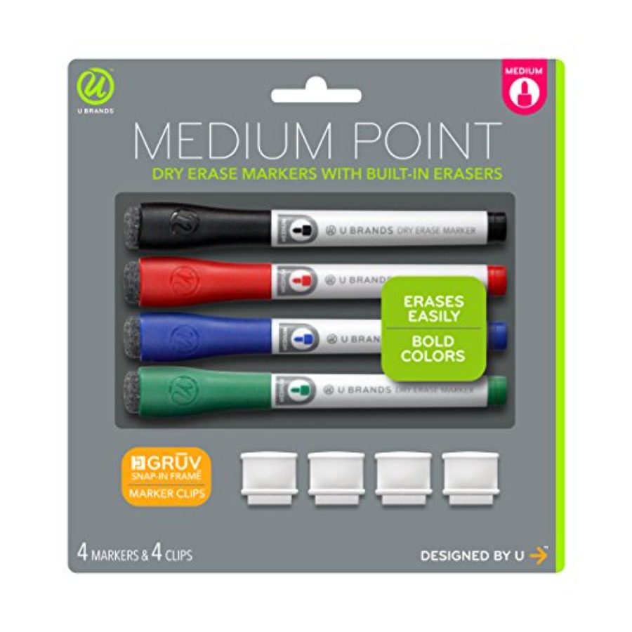 Fine Tip Dry Erase Markers wit - огляд і ціна Whiteboard Marker Set